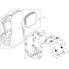 Backpack Harness for ECHO RM-520ES