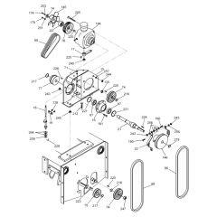 Transmission Assembly for Wacker RS800A Roller