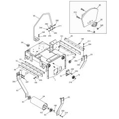Frame Assembly for Wacker RSS800A Roller