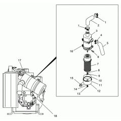 Air Cleaner Assembly for RT820