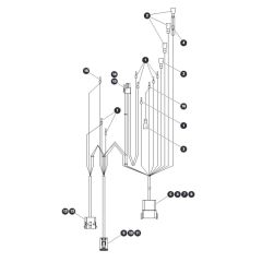 Base Control Harness ZAPI A for Skyjack SJ12 E Vertical Mast