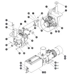 Drive and Steer Group for Skyjack SJ12 E Vertical Mast