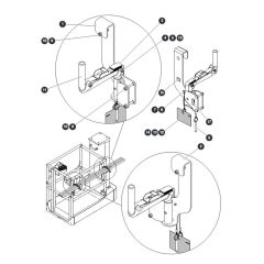 Light Duty Pipe Rack for Skyjack SJ12 E Vertical Mast