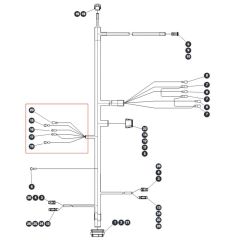 Main Harness ZAPI A for Skyjack SJ12 E Vertical Mast