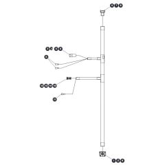 Main Harness ZAPI B for Skyjack SJ12 E Vertical Mast