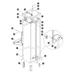 Mast 1 for Skyjack SJ12 E Vertical Mast