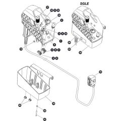 Platform Control Console for Skyjack SJ12 E Vertical Mast