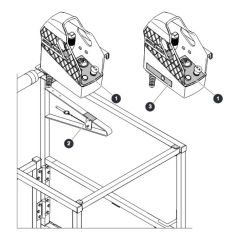 Platform Control  Labels for Skyjack SJ12 E Vertical Mast