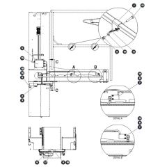 Platform Electrical for Skyjack SJ12 E Vertical Mast