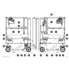 Side Labels for Skyjack SJ12 E Vertical Mast