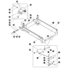 Upper Platform for Skyjack SJ12 E Vertical Mast