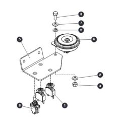 Circuit Breaker and Horn for Skyjack SJ16 Access Platforms