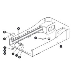 Lower Platform for Skyjack SJ16 Access Platforms