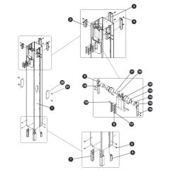 Mast 2 for Skyjack SJ16 Access Platforms