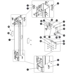 Mast 3 for Skyjack SJ16 Access Platforms