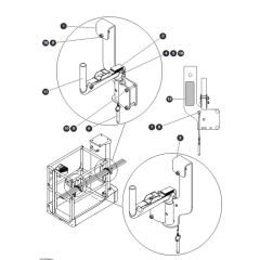 Pipe Rack for Skyjack SJ16 Access Platforms