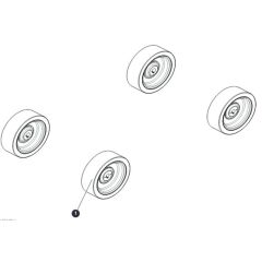 Wheel for Skyjack SJ16 Access Platforms