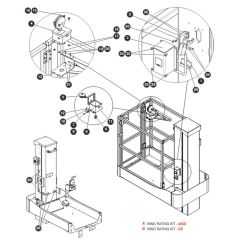 Wind Rating Kit for Skyjack SJ16 Access Platforms