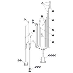 Base Control Harness ZAPI A for Skyjack SJ16 E Vertical Mast