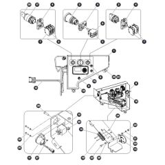 Base Control for Skyjack SJ16 E Vertical Mast