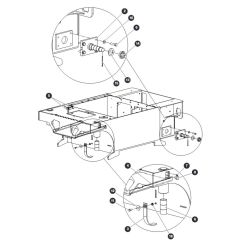 Chassis for Skyjack SJ16 E Vertical Mast