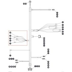 Main Harness ZAPI A for Skyjack SJ16 E Vertical Mast