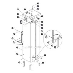 Mast 1 for Skyjack SJ16 E Vertical Mast