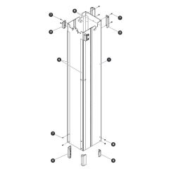 Mast 2 for Skyjack SJ16 E Vertical Mast