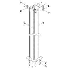 Mast 5 for Skyjack SJ16 E Vertical Mast