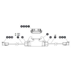 Mast Control Cable for Skyjack SJ16 E Vertical Mast