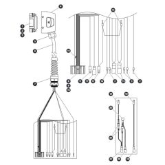 Platform Control Cable - SGLE for Skyjack SJ16 E Vertical Mast
