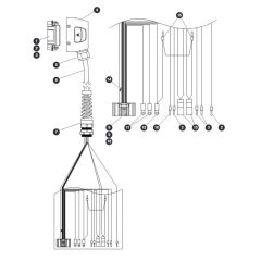 Platform Control Cable for Skyjack SJ16 E Vertical Mast