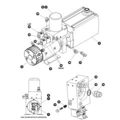 Power Unit for Skyjack SJ16 E Vertical Mast