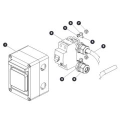 RCD Box (CE Only) for Skyjack SJ16 E Vertical Mast