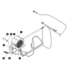 White Noise Alarm for Skyjack SJ16 E Vertical Mast
