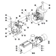 Drive and Steer Group for Skyjack SJ20 E Vertical Mast