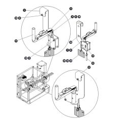 Light Duty Pipe Rack for Skyjack SJ20 E Vertical Mast