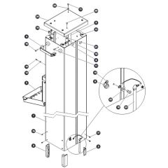 Mast 1 for Skyjack SJ20 E Vertical Mast