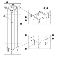 Mast 2 for Skyjack SJ20 E Vertical Mast