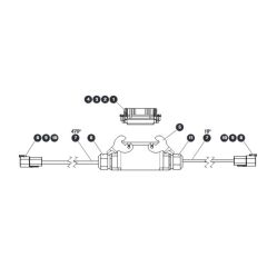 Mast Control Cable  for Skyjack SJ20 E Vertical Mast