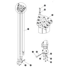 Mast Cylinder for Skyjack SJ20 E Vertical Mast