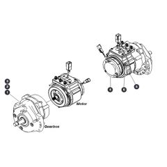 Wheel Motor for Skyjack SJ20 E Vertical Mast