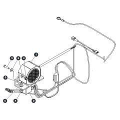 White Noise Alarm for Skyjack SJ20 E Vertical Mast