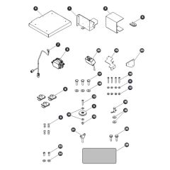 Wind Rating Option Field Kit for Skyjack SJ20 E Vertical Mast