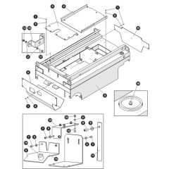 Chassis for Skyjack SJ3013 Micro DC Scissor Lift