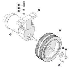 Drive Wheels for Skyjack SJ3013 Micro DC Scissor Lift