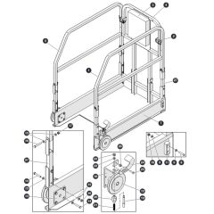 Extension Deck for Skyjack SJ3013 Micro DC Scissor Lift
