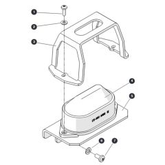 Flashing Light for Skyjack SJ3013 Micro DC Scissor Lift
