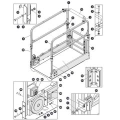 Main Platform for Skyjack SJ3013 Micro DC Scissor Lift