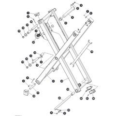 Scissor Level 1 for Skyjack SJ3013 Micro DC Scissor Lift